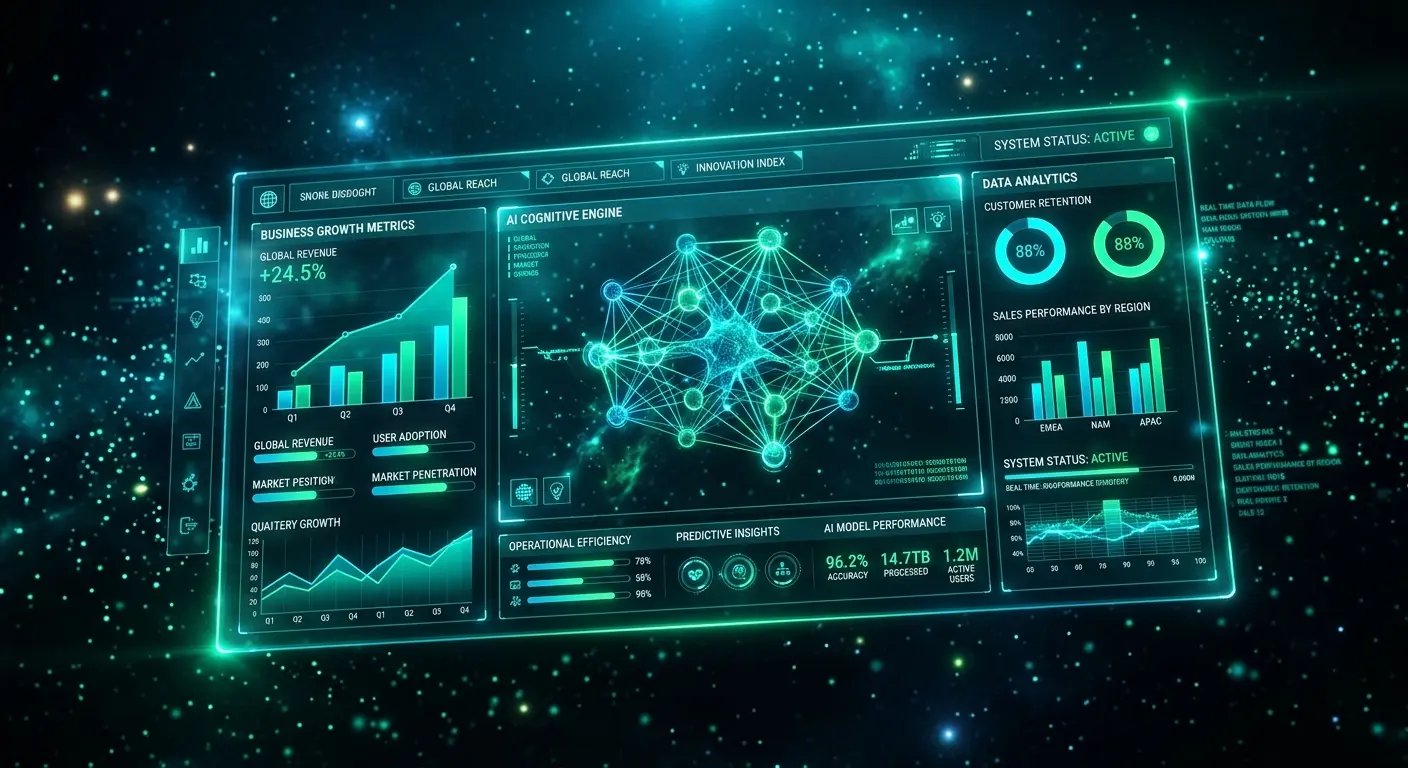 KI-Business Akademie Illustration